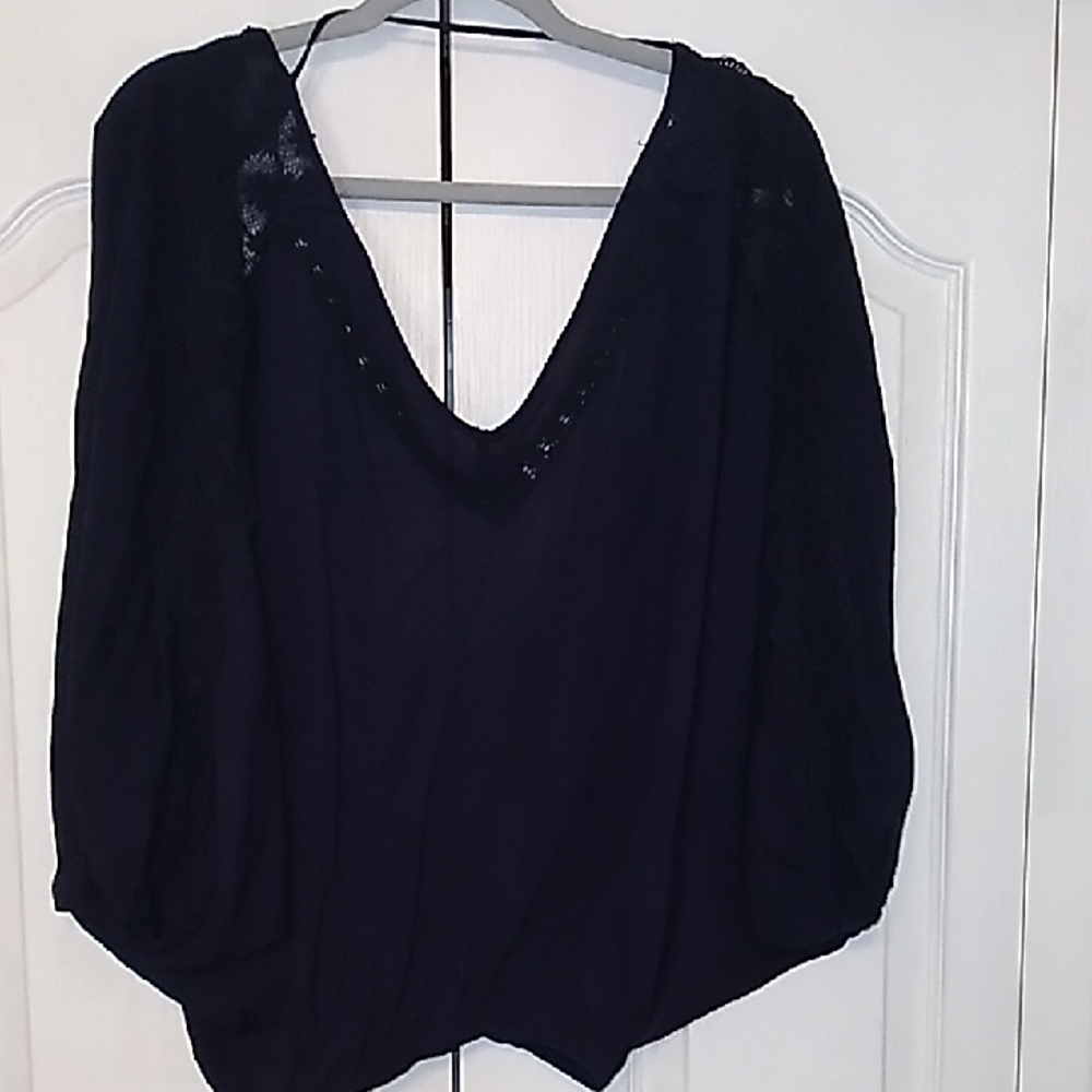 Lovemarks Navy Blouse